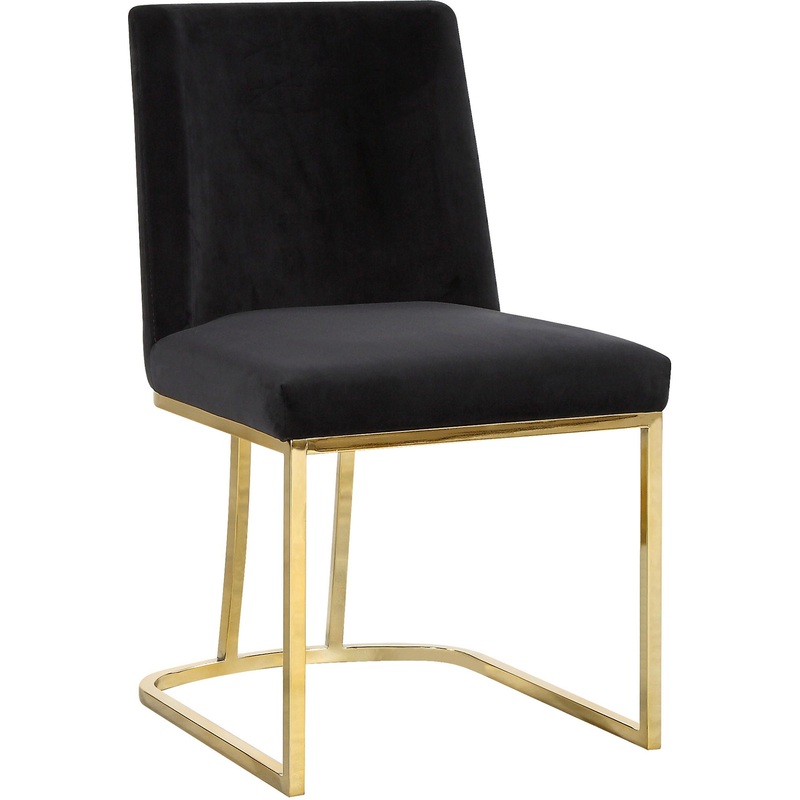 Heidi – Dining Chair with Gold Legs (Set of 2)