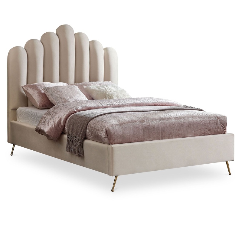 Lily – Bed|Blue|Beige|Pink|Dark Gray|King|Twin|Queen|Full