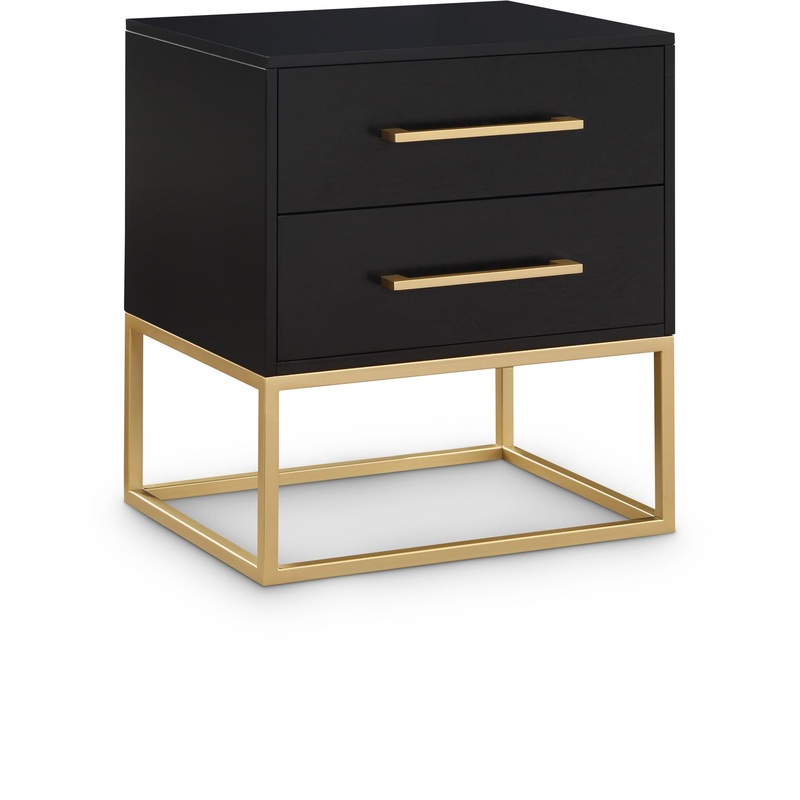 Maxine – Night Stand|Dark Brown|White|Black