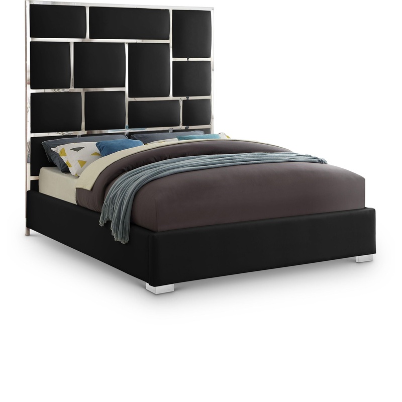 Milan – Bed|Black|Dark Gray|White|Queen|King