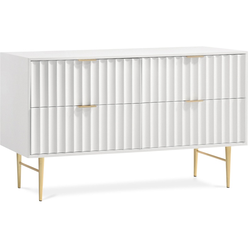 Modernist – Dresser|White|Gold