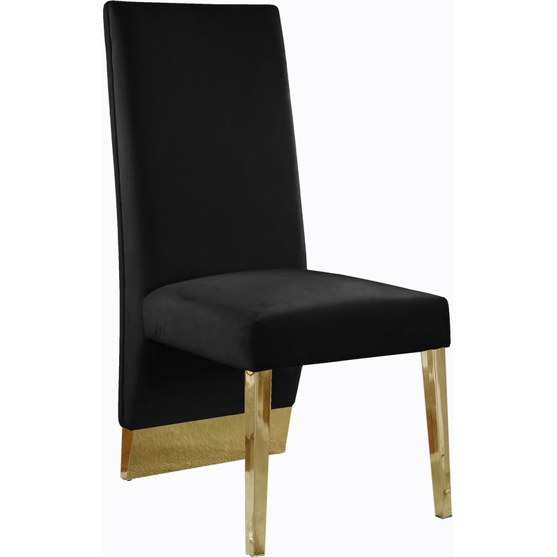 Porsha – Dining Chair with Gold Legs(Set of 2)