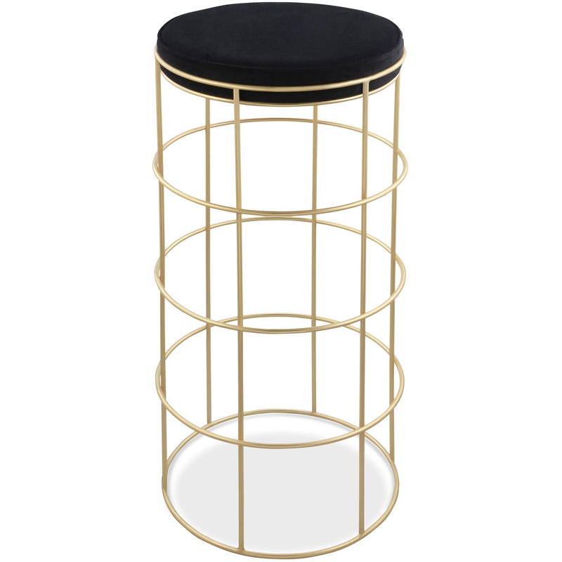 Rebar – Bar Stool|Dark Gray|Beige|Orange|Black|Blue|Pink|Yellow