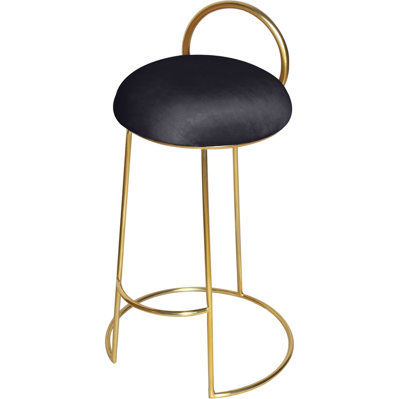 Ring – Counter Stool with Gold Legs