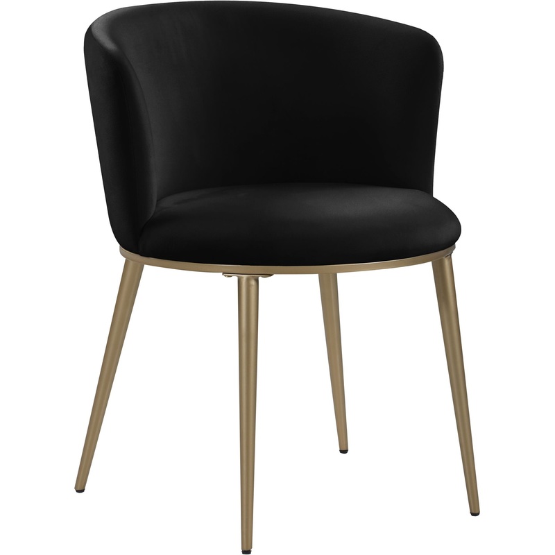 Skylar – Dining Chair with Gold Legs (Set of 2)