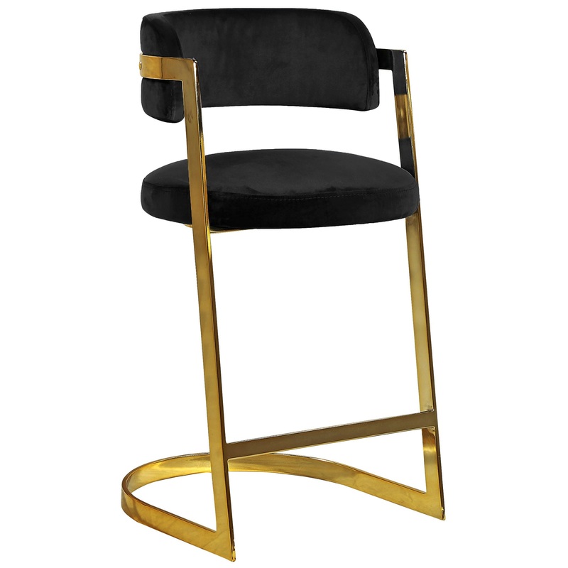 Stephanie – Stool (Set of 2)|Blue|Dark Gray|Black|Green|Pink