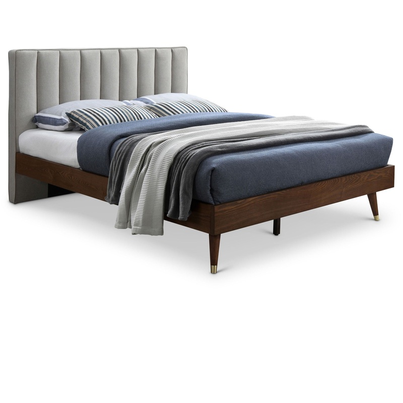 Vance – Bed|Blue|Dark Gray|Beige|King|Queen