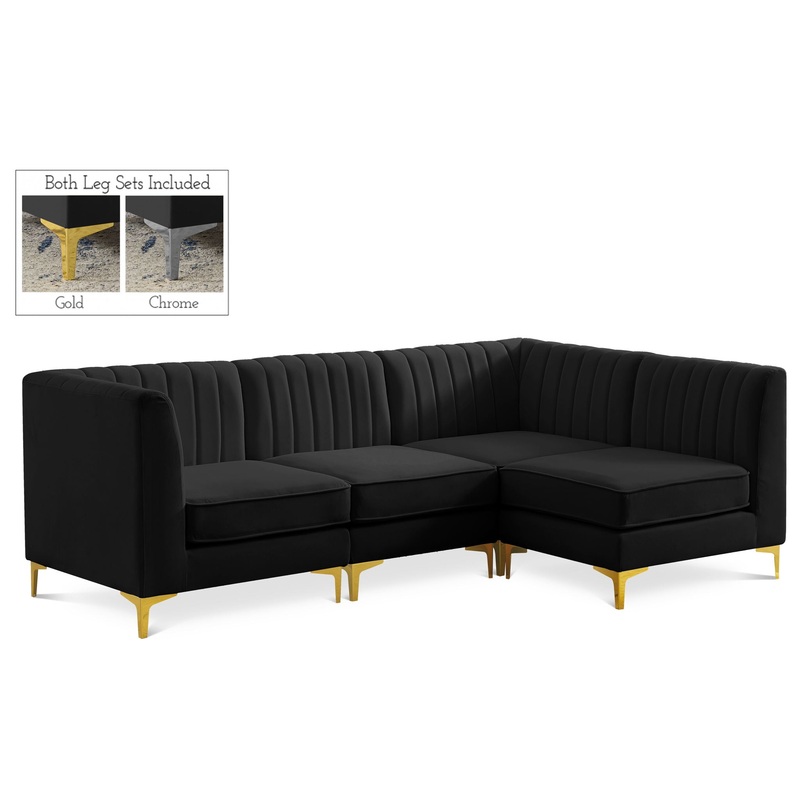 Alina – 4 Piece Modular L-Shaped Sectional