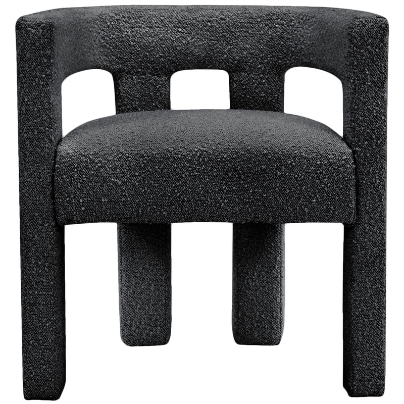 Athena – Boucle Fabric Dining Chair
