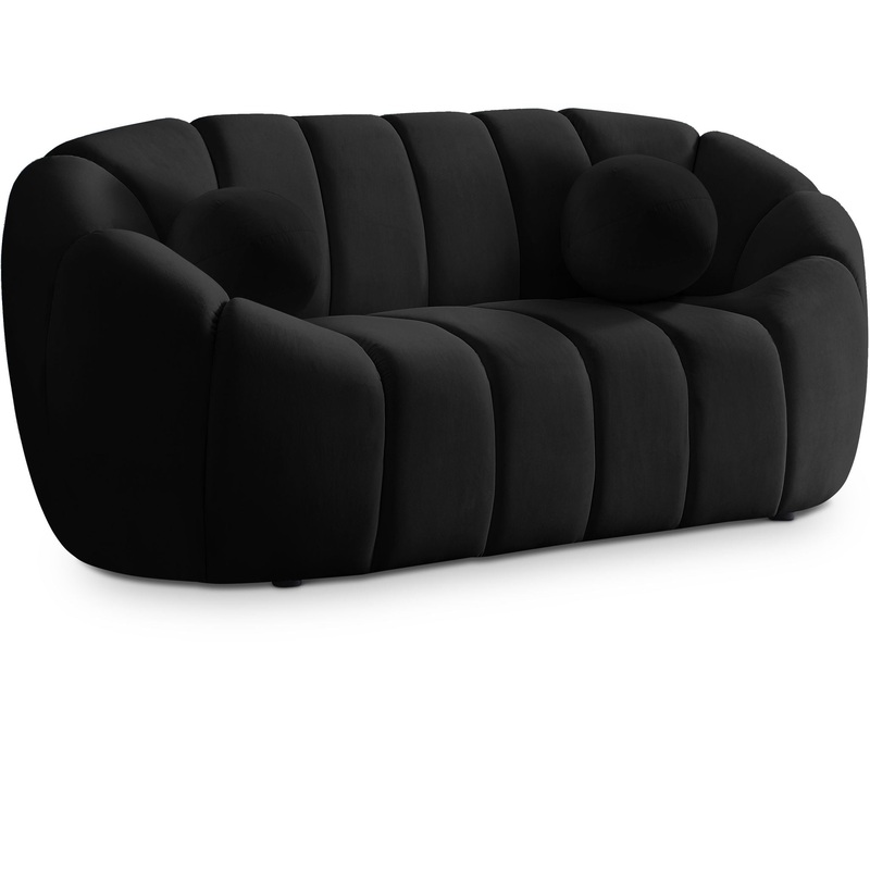 Elijah – Loveseat|Blue|Pink|Beige|Green|Dark Gray|Black