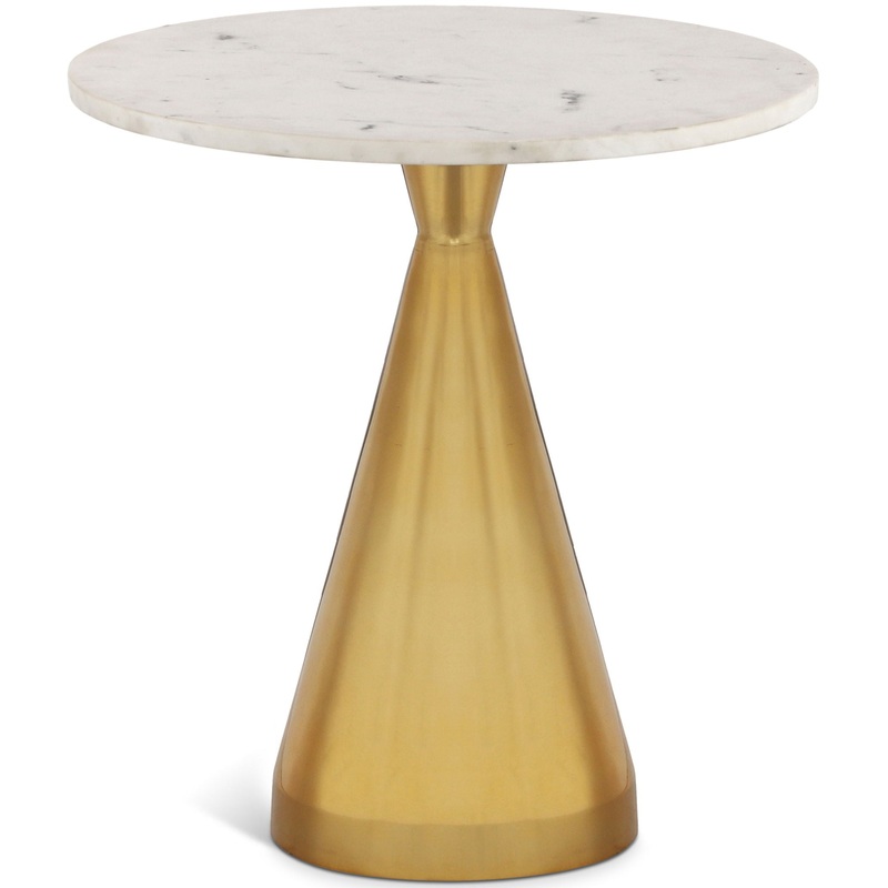 Emery – End Table – White