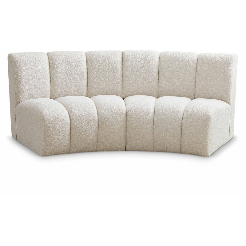 Infinity – 2 Piece Modular Sectional – Cream