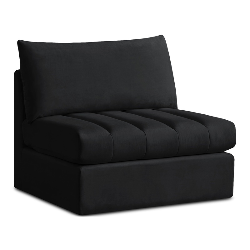 Jacob – Armless Chair|Black|Beige|Green|Dark Gray|Blue|Pink