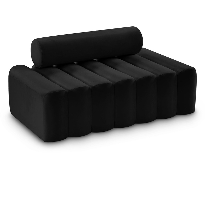 Melody – Loveseat|Dark Gray|Black|Beige|Blue|Green|Pink