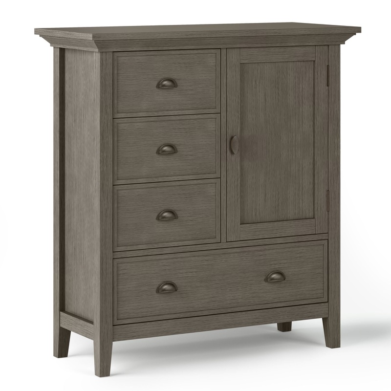 Redmond – Medium Storage Cabinet – Farmhouse Gray