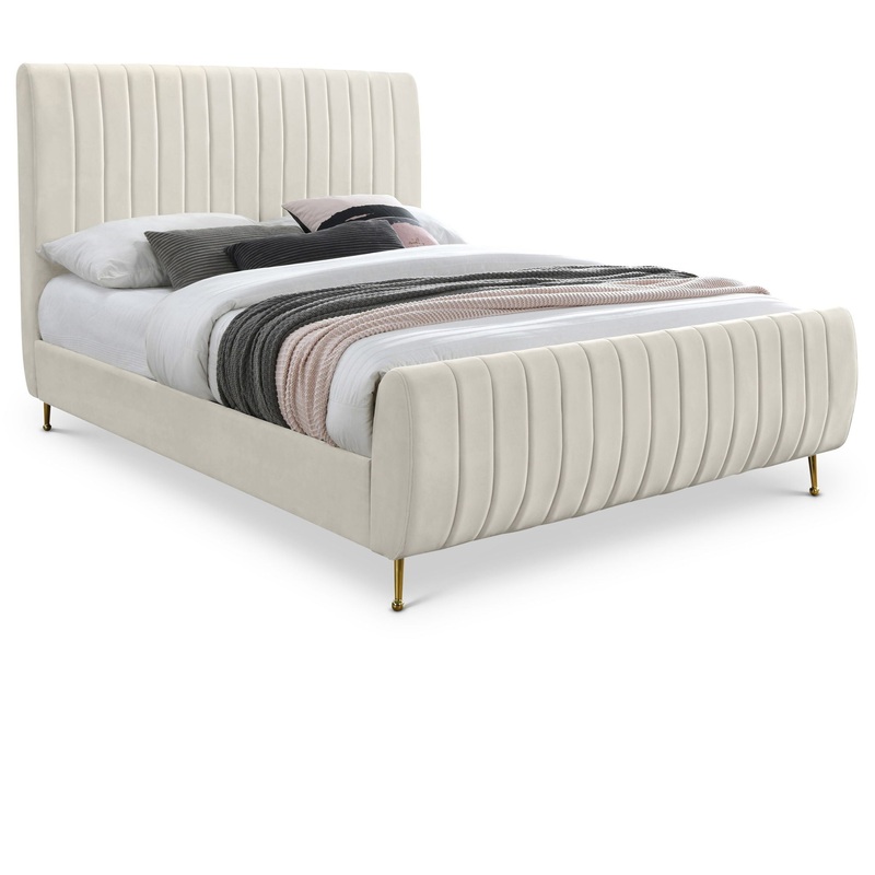 Zara – Bed|Dark Gray|Beige|Pink|Blue|King|Twin|Full|Queen