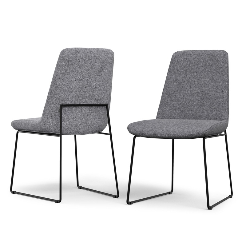 Corina – Dining Chair (Set of 2) – Gray