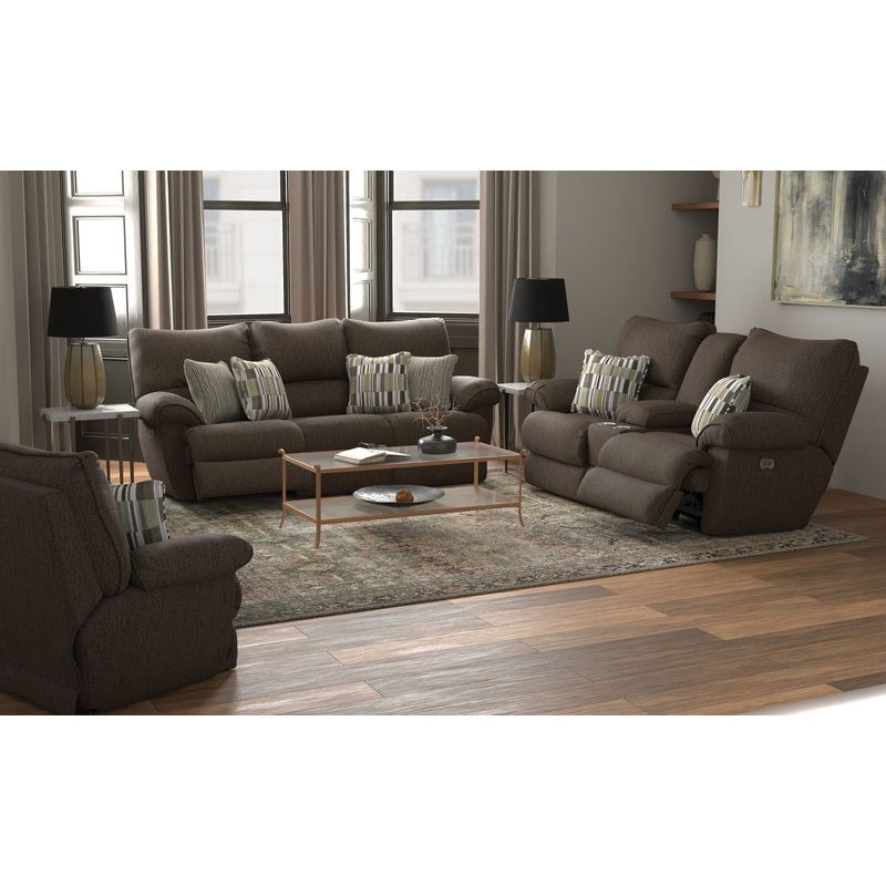 Lenny – Lay Flat Power Recliner – Chocolate
