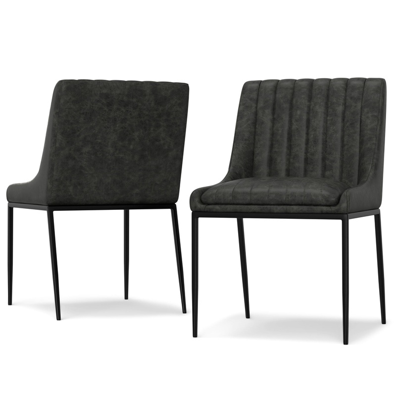 Melody – Dining Chair (Set of 2) – Gray