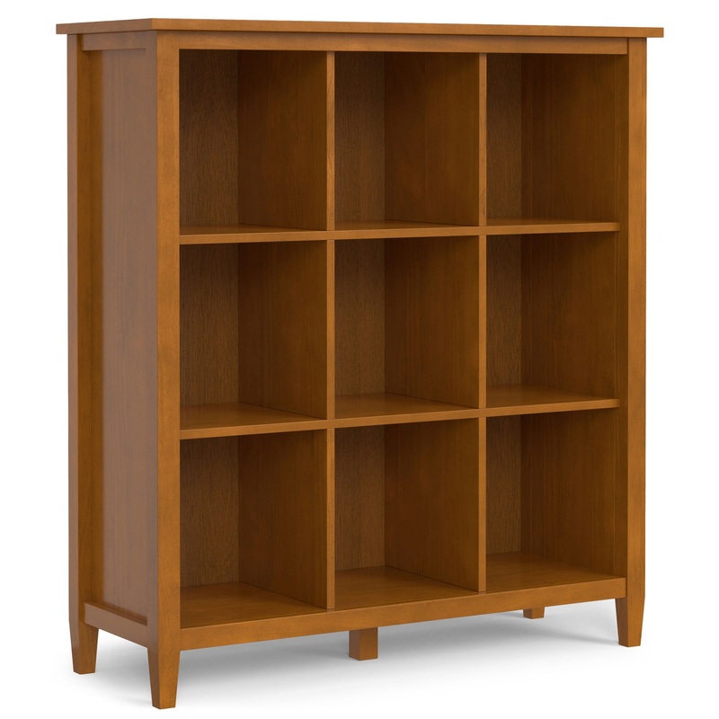 Warm Shaker – 9 Cube Storage – Brown
