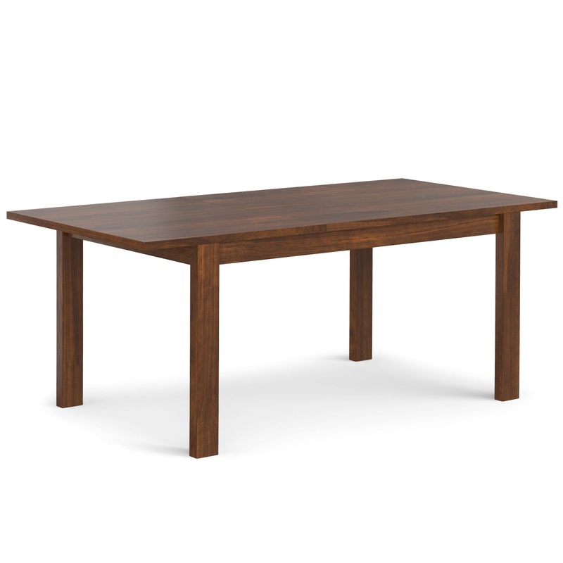 Wilson – Extendable Dining Table – Brown – Wood