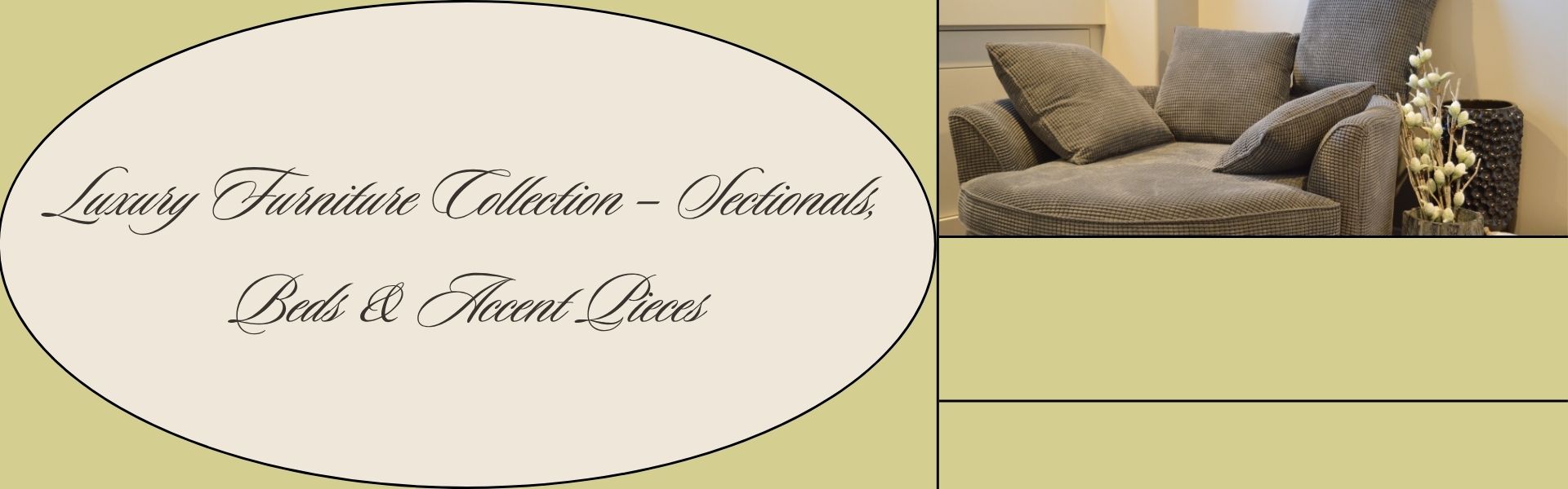Luxury Furniture Collection – Sectionals, Beds & Accent Pieces